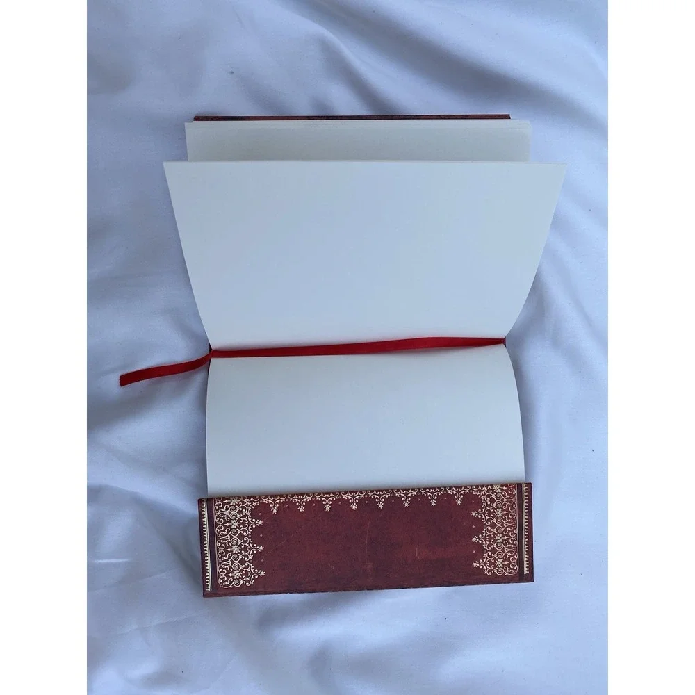 Paper Blanks Leather Wrap Journal Foiled Leather Notebook Hard Cover